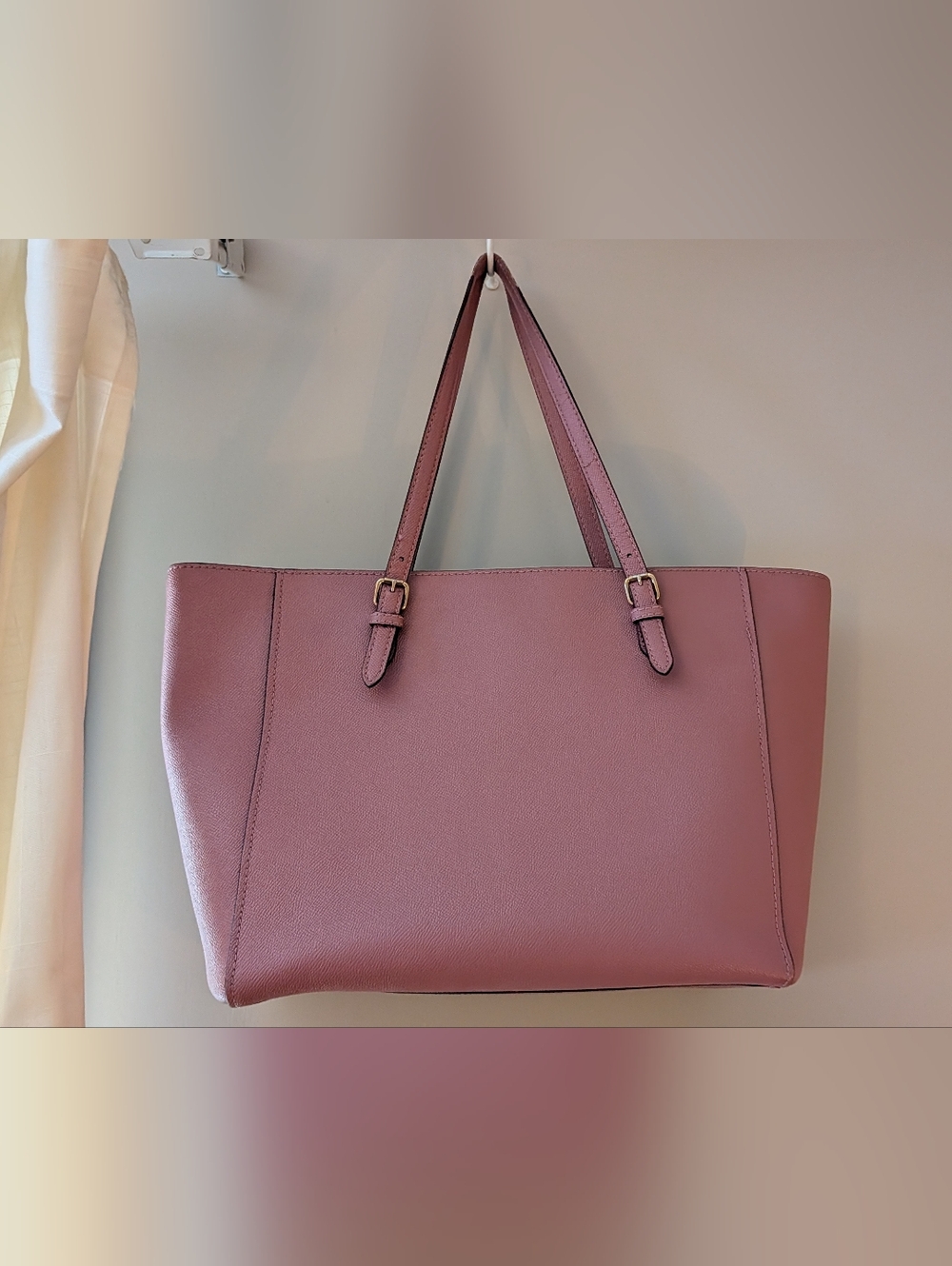 Pink Coach Turnlock Tote - Picture 3 of 8